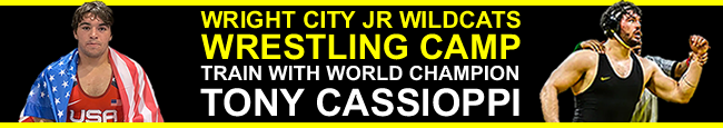 Wright City Jr Wildcats Wrestling Camp - Train with World Champion Tony Cassioppi